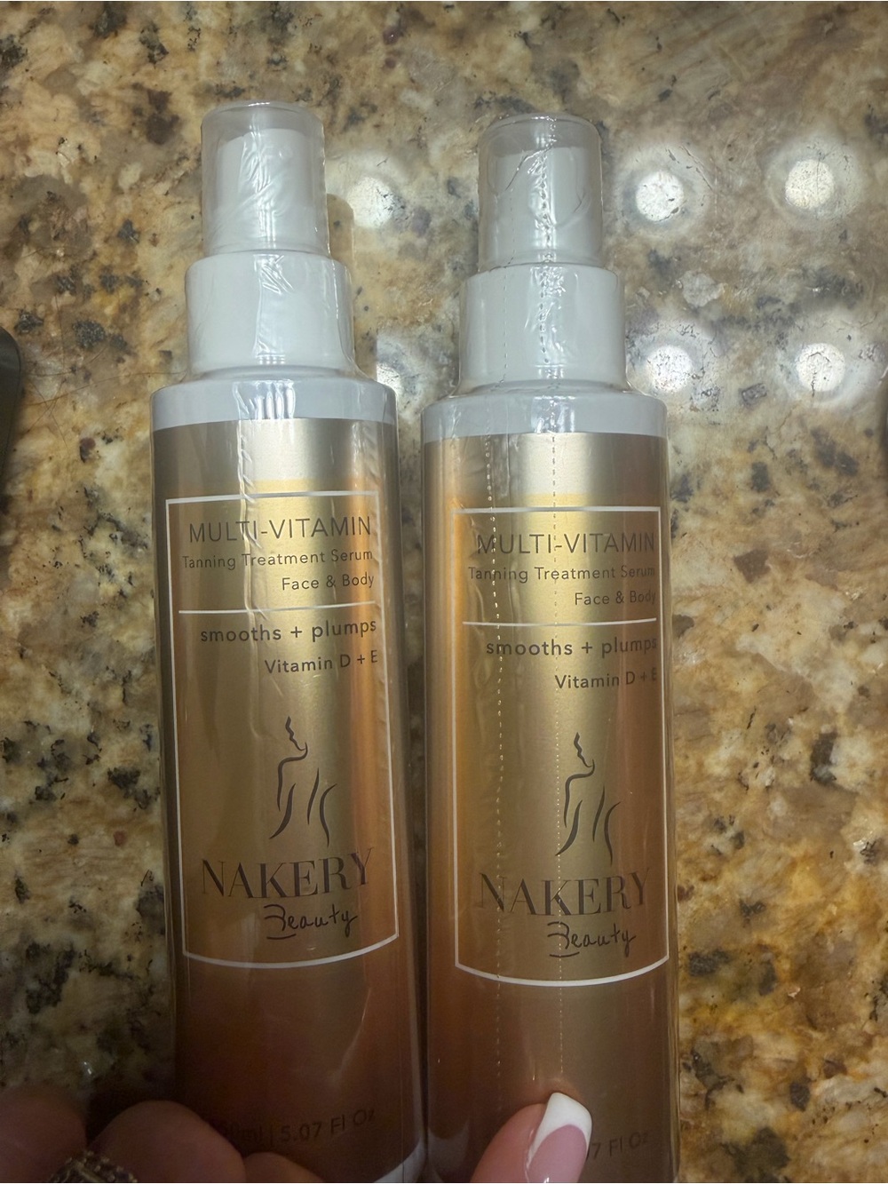 Nakery Beauty Multi-Vitamin Tanning Treatment Serum — Gold
